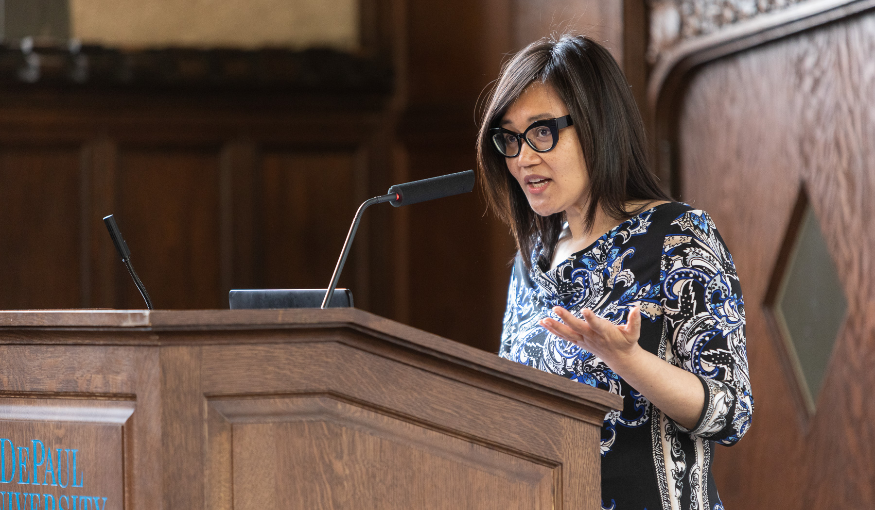 The event educated participants about relevant contemporary issues impacting the Asian/Asian Pacific Islander American community and cultivate collaborative opportunities to serve as allies for social justice. (DePaul University/Jeff Carrion)